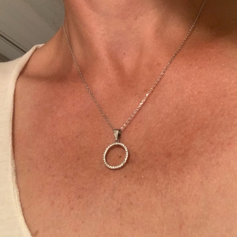 Silver necklace